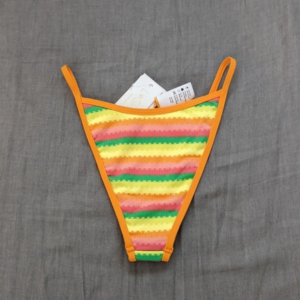 L*Space Maggie Tommy Bikini Set Under the Sun Striped